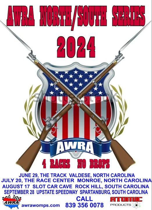 American Womp Racing Association AWRA Slot Car Rules