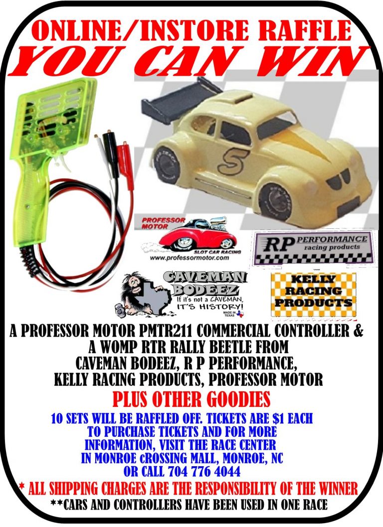 American Womp Racing Association AWRA Slot Car Rules