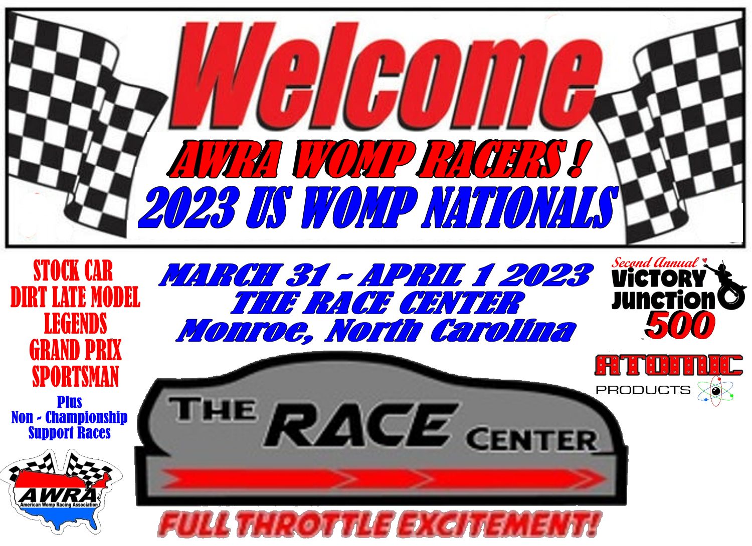 American Womp Racing Association AWRA Slot Car Rules