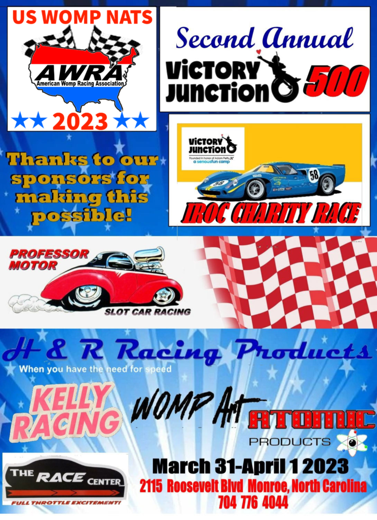 American Womp Racing Association AWRA Slot Car Rules